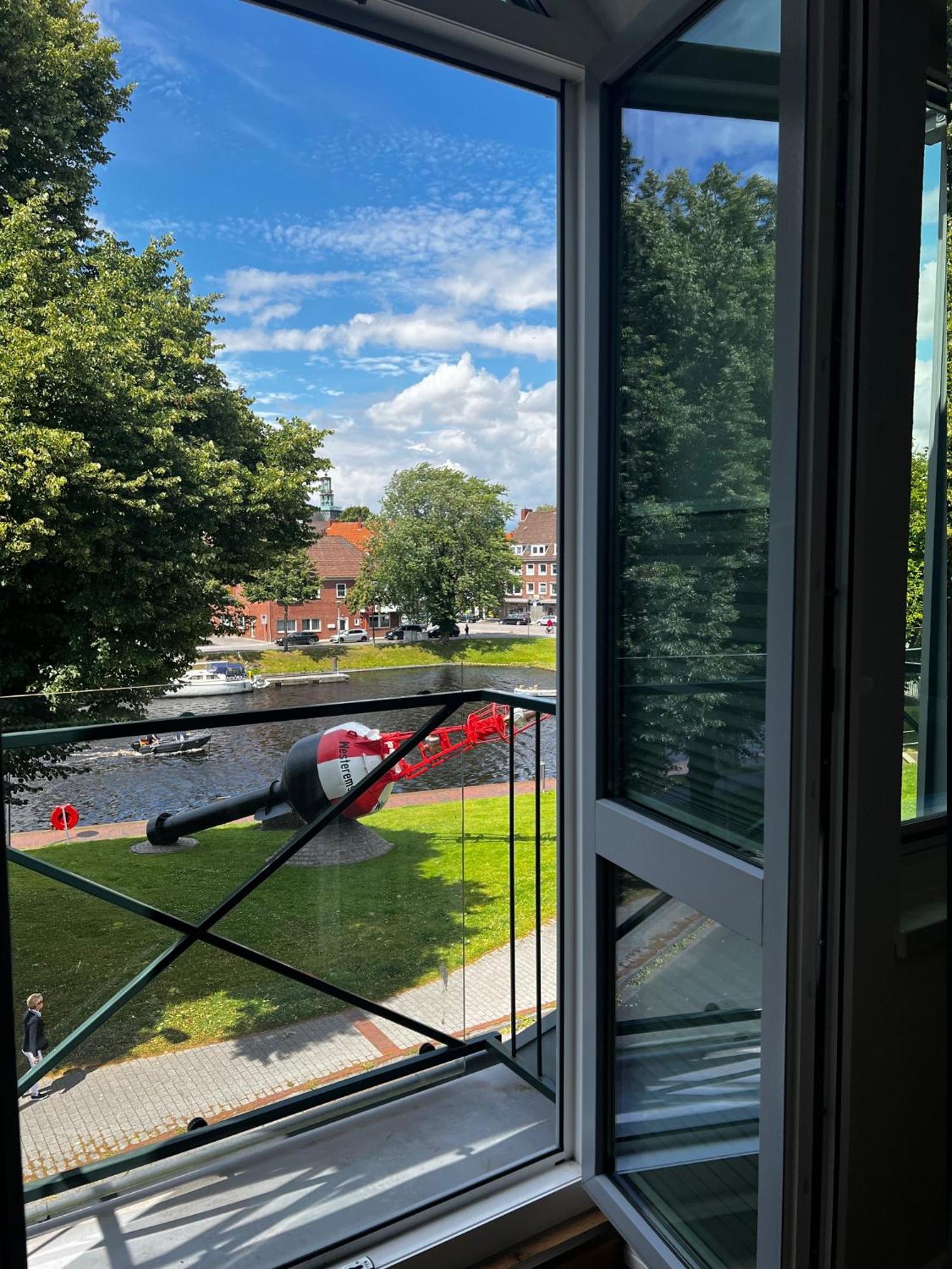 Ferienwohnung Seeloft Emden Esterno foto